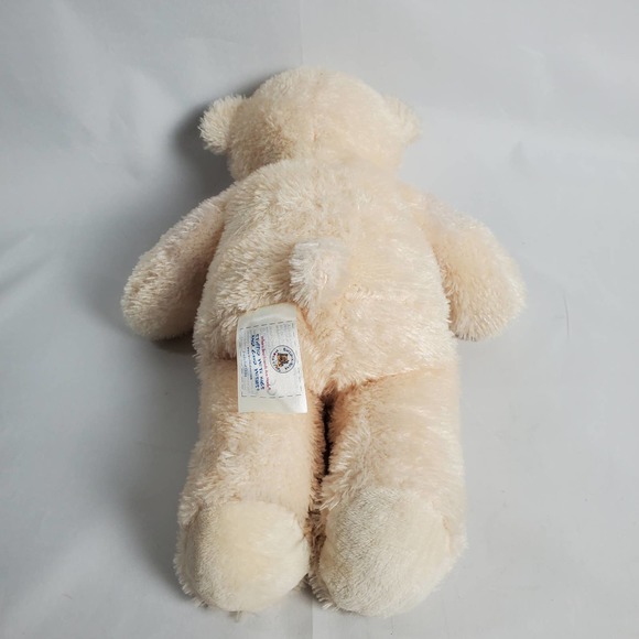Build A Bear Plush Bear Light Tan Stuffed Animal 16" - Picture 3 of 6